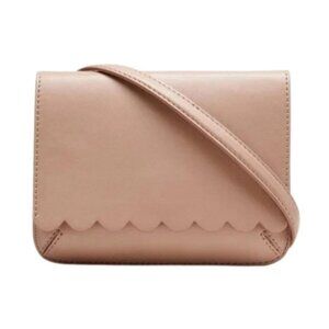 Banana Republic Scallop Crossbody Bag.